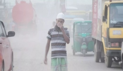 AQI: Dhaka ranks 2nd most polluted city in the world 