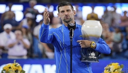 Djokovic survives 'toughest match' to beat Alcaraz in Cincy