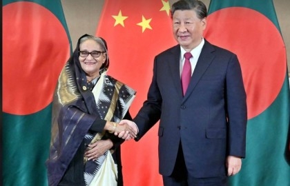 Sheikh Hasina-Xi Jinping bilateral meeting held