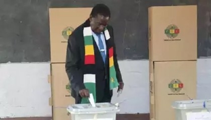 Zimbabwe's President Mnangagwa wins second term in disputed vote
