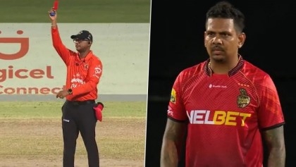Pollard slams 'absolutely ridiculous' cricket red card
