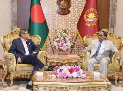 Chief Justice calls on President Shahabuddin at Bangabahaban