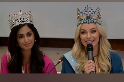 I am grateful to see this beautiful place: Miss World Karolina on her Kashmir visit