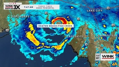Idalia makes landfall as ‘dangerous’ Category 3 hurricane

