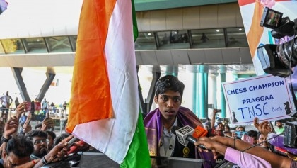 Indian teen chess wizard Pragg given hero's welcome