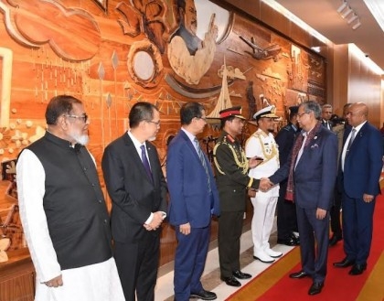 President Shahabuddin off to Jakarta to attend 43rd ASEAN Summit