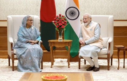 Hasina-Modi meeting held in New Delhi