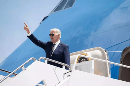 US President Biden arrives in Delhi for G20 summit