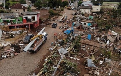 Almost 50 people missing after deadly Brazil cyclone

