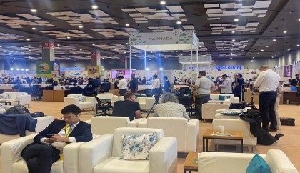 Massive media centre set up for journalists covering G20 Summit