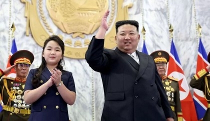 Kim Jong Un marks North Korea's 75th anniversary with parade