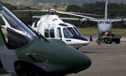 Security forces helicopter goes missing in Panama