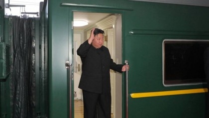 Train carrying N. Korea's Kim entered Russia