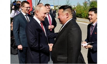 Putin and N. Korea’s Kim discuss military matters, war in Ukraine and satellites

