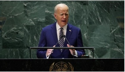 Biden urges UN leaders to stand together against Russia