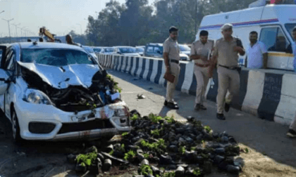 Speeding car mows down police sub-inspector in East Delhi