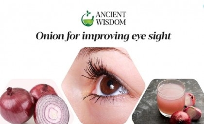 Many benefits of onions for eye health