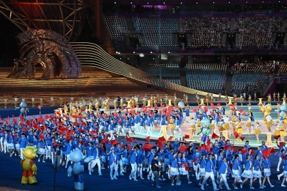 China's Xi declares biggest-ever Asian Games open