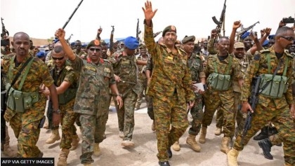 Sudan army chief claims he's ready for peace talks