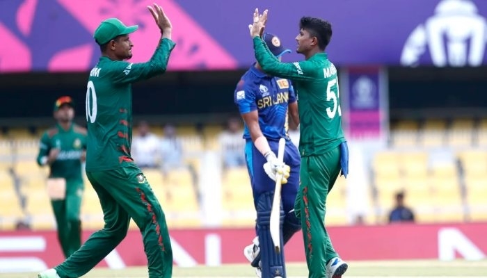 Bangladesh restrict Sri Lanka to 263 in WC warm-up match