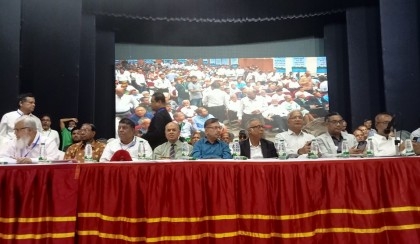 Professionals' convention of BNP underway at Engineers’ Institution

