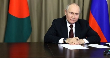 Russia not just building a nuclear power plant but also creating a peaceful atomic industry in Bangladesh: Putin

