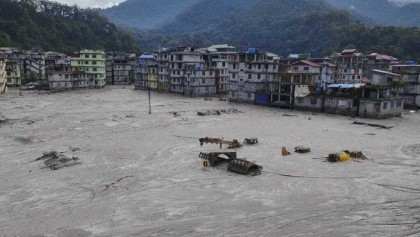 Deaths rise to 47 after an icy flood swept through India's Himalayan northeast

