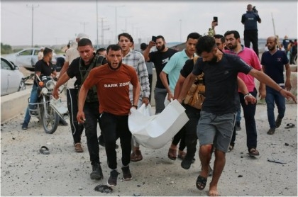 Israel says 22 dead in 'war' after militants enter from Gaza