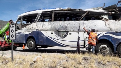 18 migrants killed in Mexico bus crash
