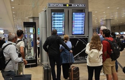 Major airlines cancel dozens of flights to Tel Aviv

