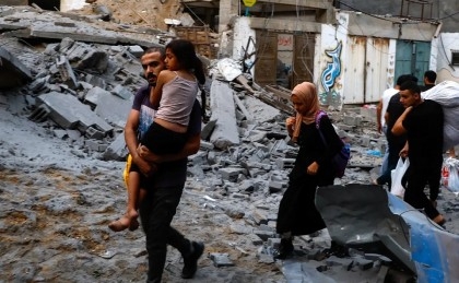 More than 123,000 people displaced in the Gaza Strip: UN