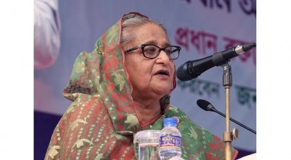 Hasina seeks vote for 'Boat' to save country from destruction of BNP-Jamaat nexus