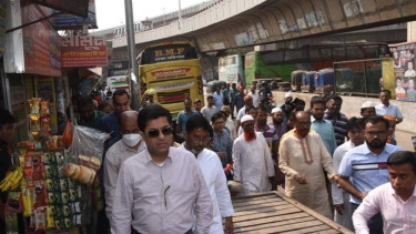 Taposh stresses need for beautification of space under Hanif flyover