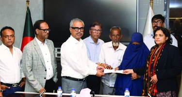 BGMEA provides financial support to families of deceased garment workers