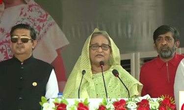 PM inaugurates 24 dev projects, lays foundation stones of 5 others in Khulna