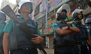 Barricades on roads in front of BNP central office removed