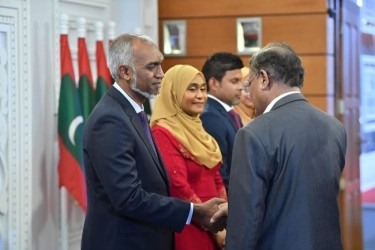 Hasan attends Maldives President's swearing-in ceremony