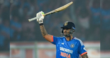 Surya, Rinku help India chase down 209 against Australia