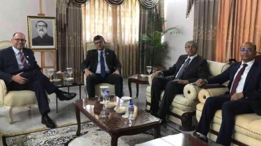 Ambassador Haas, Foreign Secretary Masud discussed ‘ongoing developments’