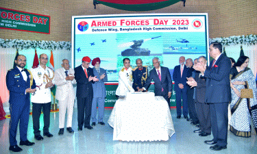 Bangladesh High Commission in New Delhi celebrates Armed Forces Day