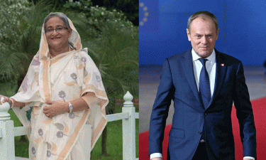 PM Hasina greets new Polish PM Donald Tusk