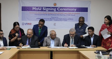 MoU signed between CCHST and CARE Bangladesh