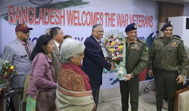 30 Indian war veterans arrive in Dhaka to celebrate Victory Day