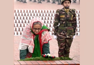 PM pays homage to Liberation war martyrs on Victory Day