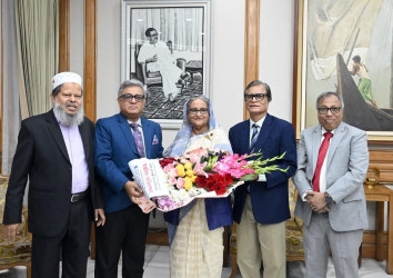 DU VC congratulates Sheikh Hasina