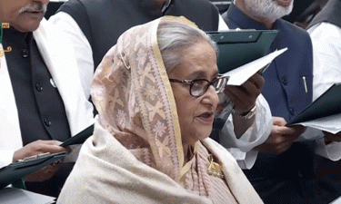 Sheikh Hasina takes oath as MP for 8th time