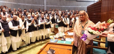 Sheikh Hasina reelected as Leader of the House