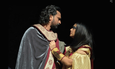 Two shows of ‘Harmachis Cleopatra’ at Shilpakala today