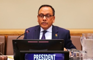 Ambassador Muhith elected UNDP/UNFPA/UNOPS president