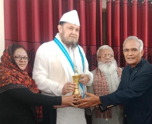 Saifuddin Ahmed wins Mahatma Gandhi Peace Award